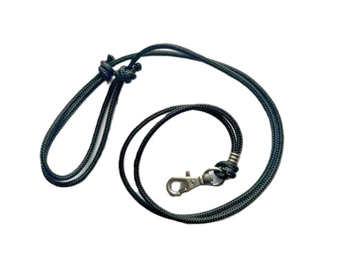 Black adjustable sailing rope - adjustable,